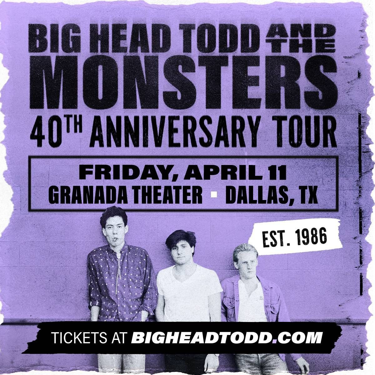 Big Head Todd and the Monsters at Granada Theater Dallas