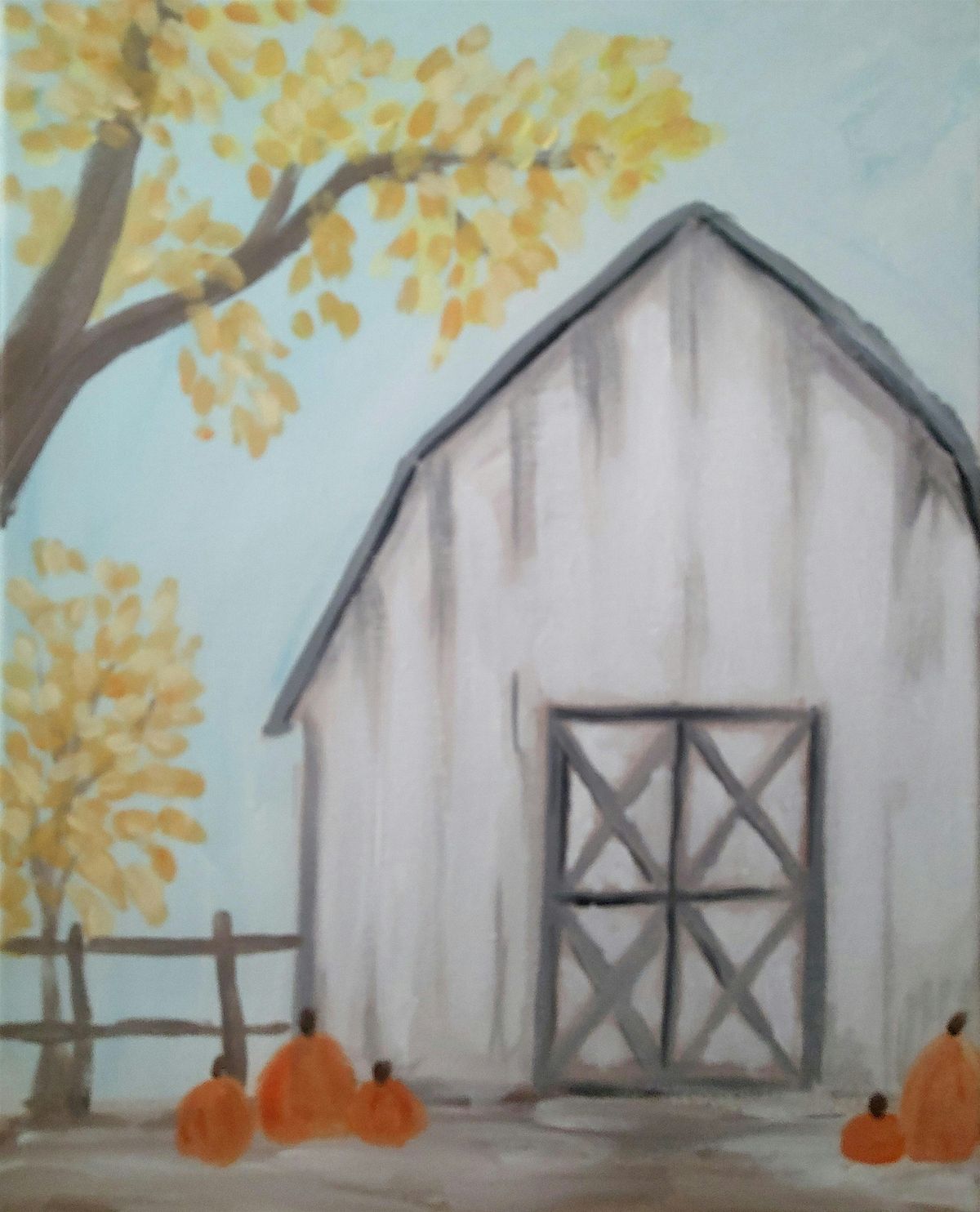 Paint Party At Underdogs On 22 - Autumn Barn