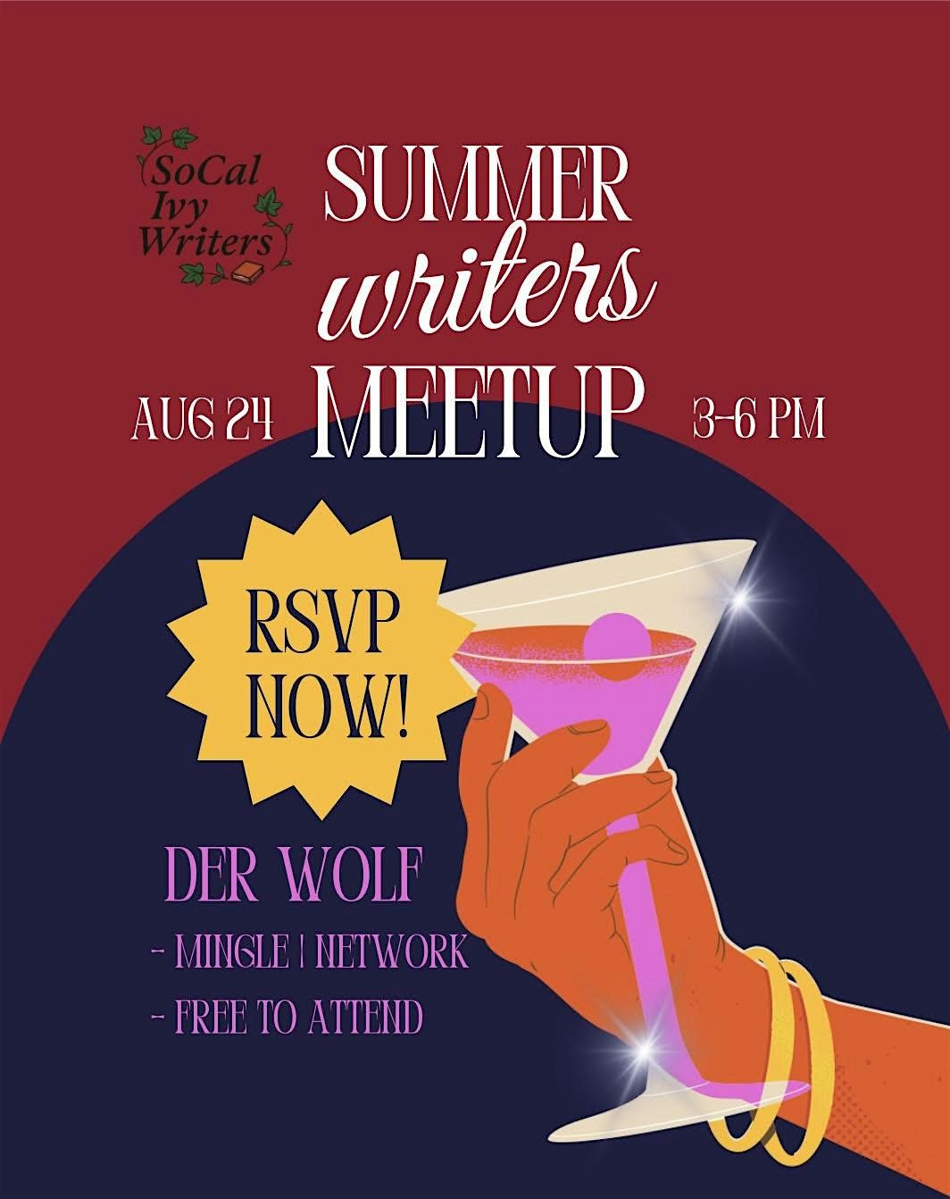 Summer Writers Meetup: Great Books Start with Great Connections