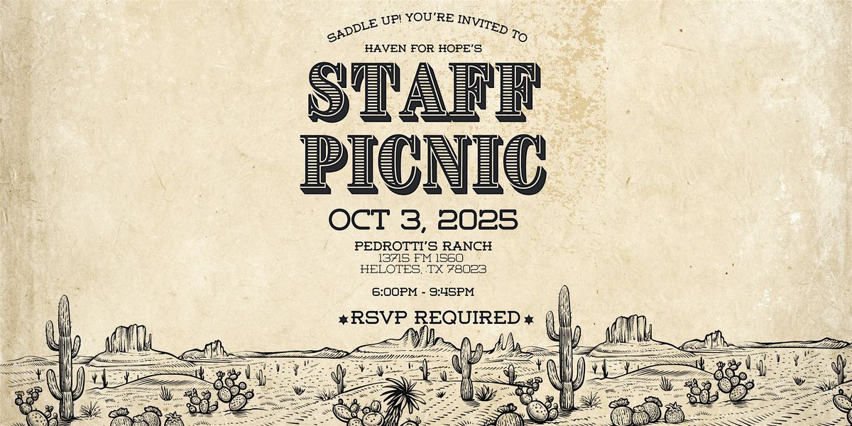 Haven for Hope Staff Picnic
