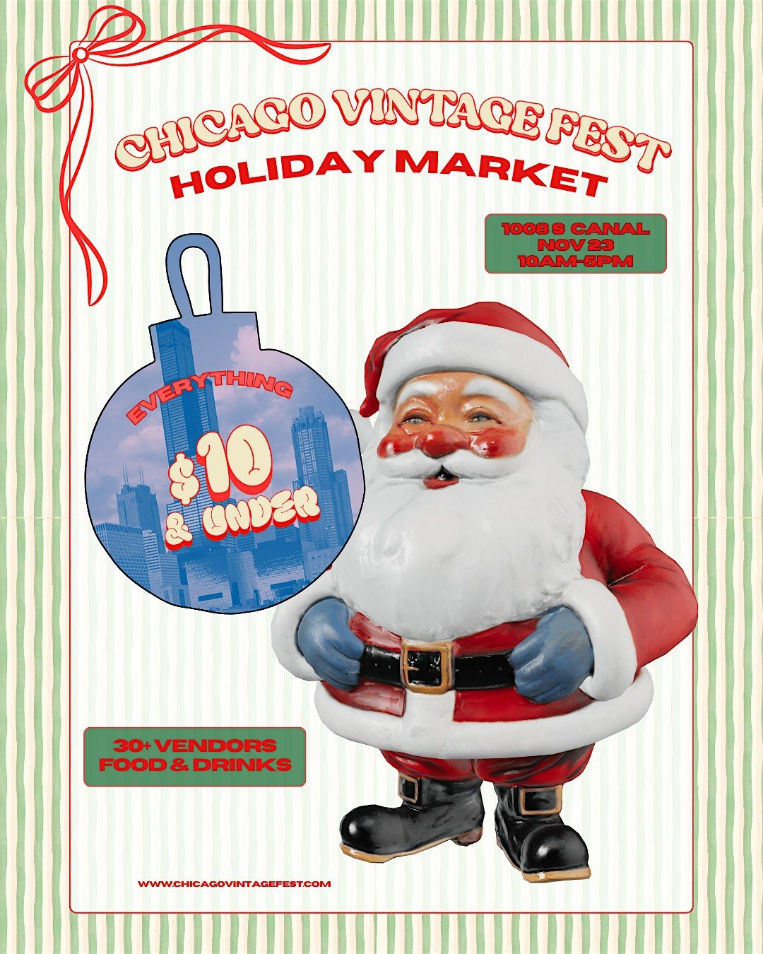 Chicago Vintage Fest - $10 & Under Holiday Market