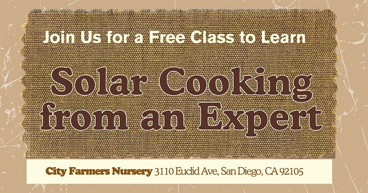 Solar Cooking