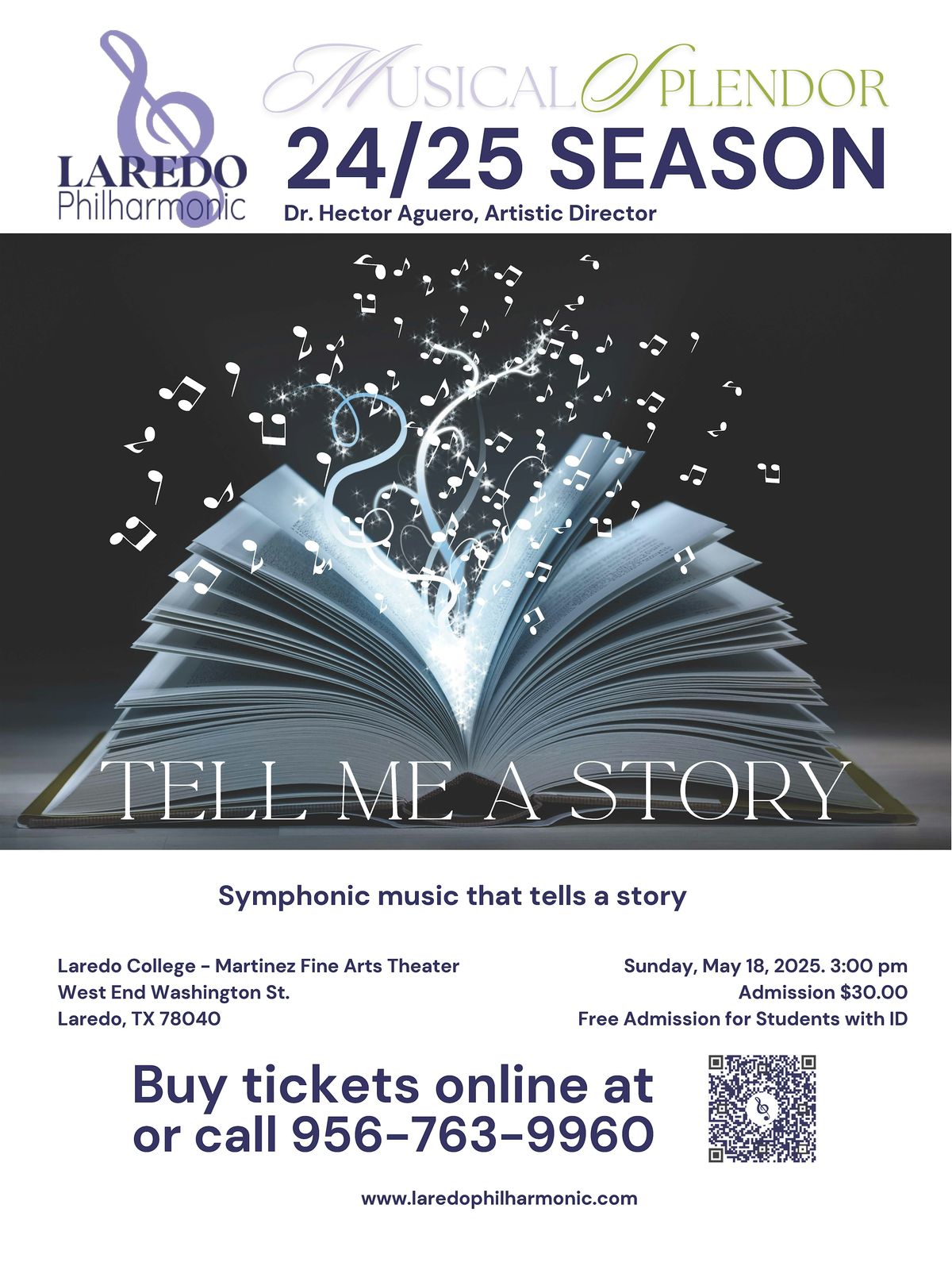 The Laredo Philharmonic Orchestra presents "TELL ME A Story"