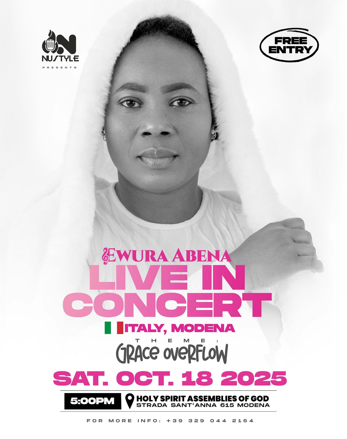 Ewura Abena Live in concert ( ITALY EDITION )
