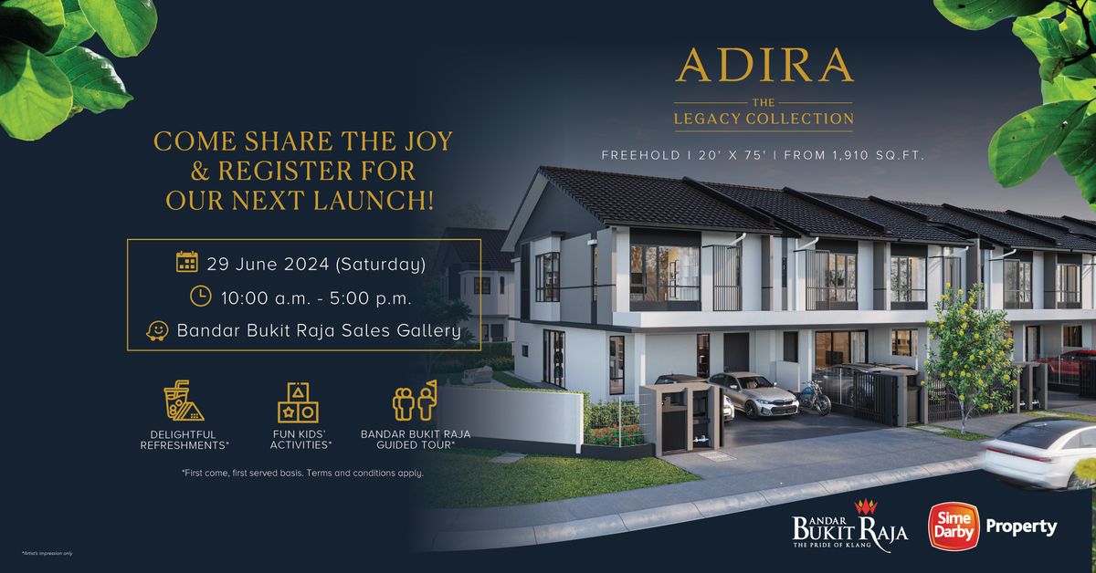 Join us for a Special Event of ADIRA, Bandar Bukit Raja