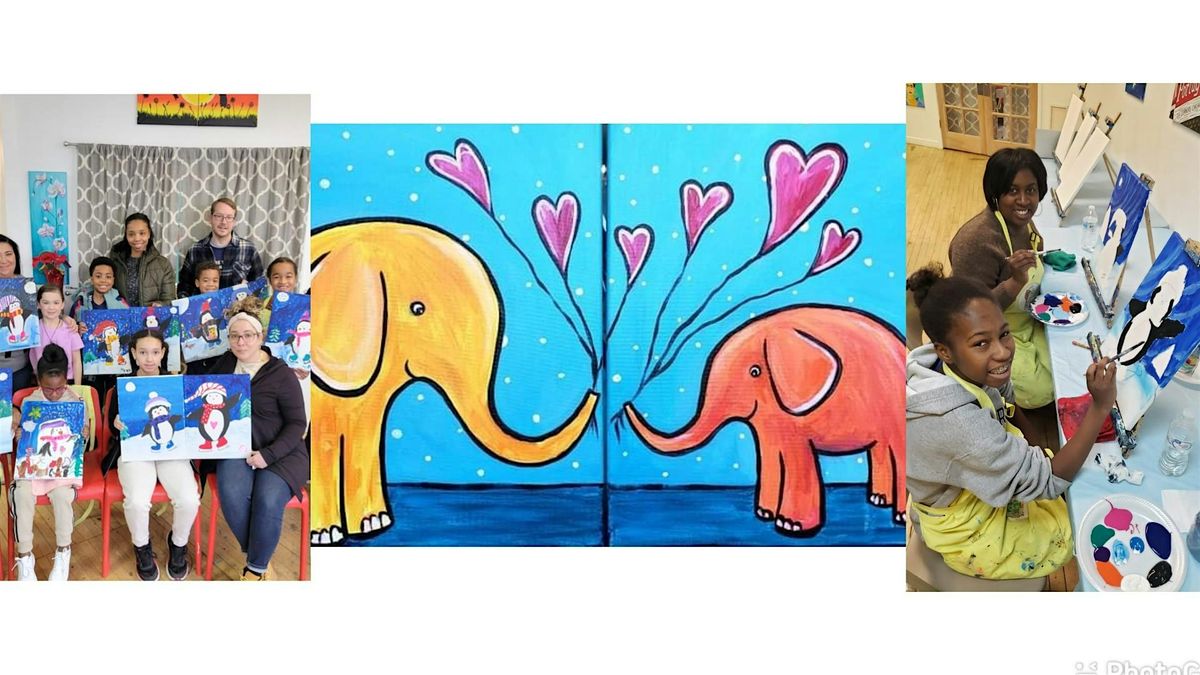 BYOB Sip & Paint Event - "Elephants" (Family Paint)