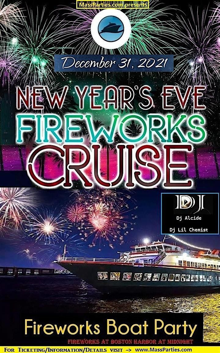 Boston Harbor New Year's Eve Fireworks Cruise (Exclusive\/Limited Capacity)