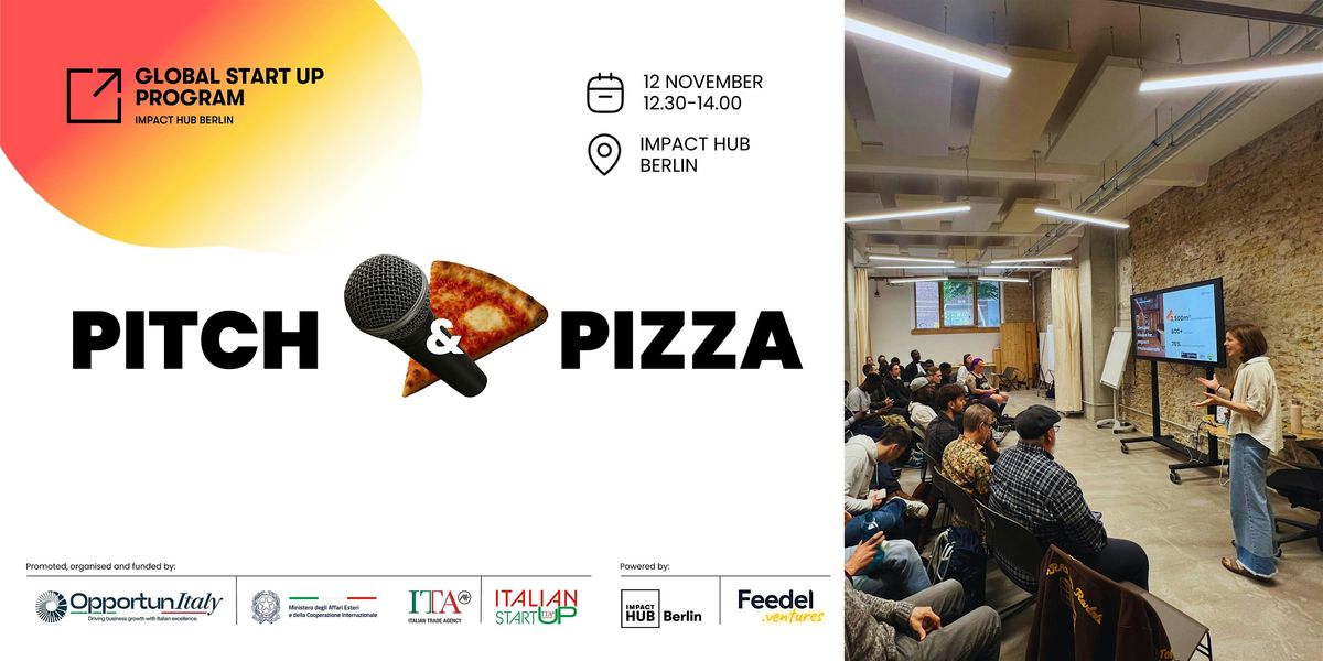 Pitch & Pizza: Italian Innovation Edition