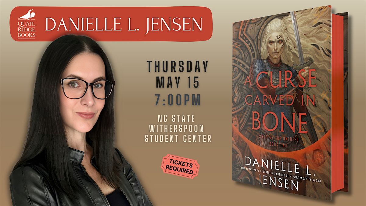 Danielle L. Jensen | A Curse Carved in Bone (OFFSITE)