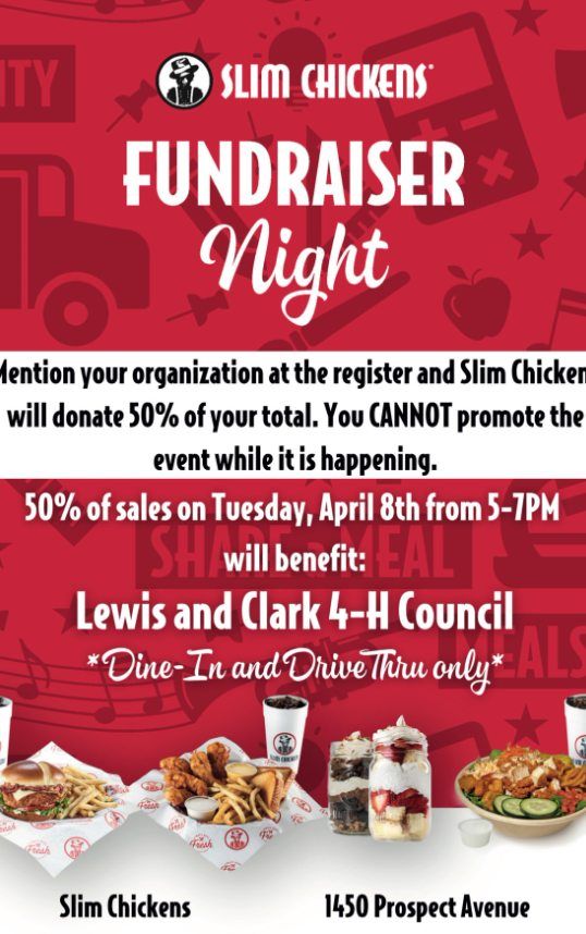 Slim Chickens Fundraiser Night