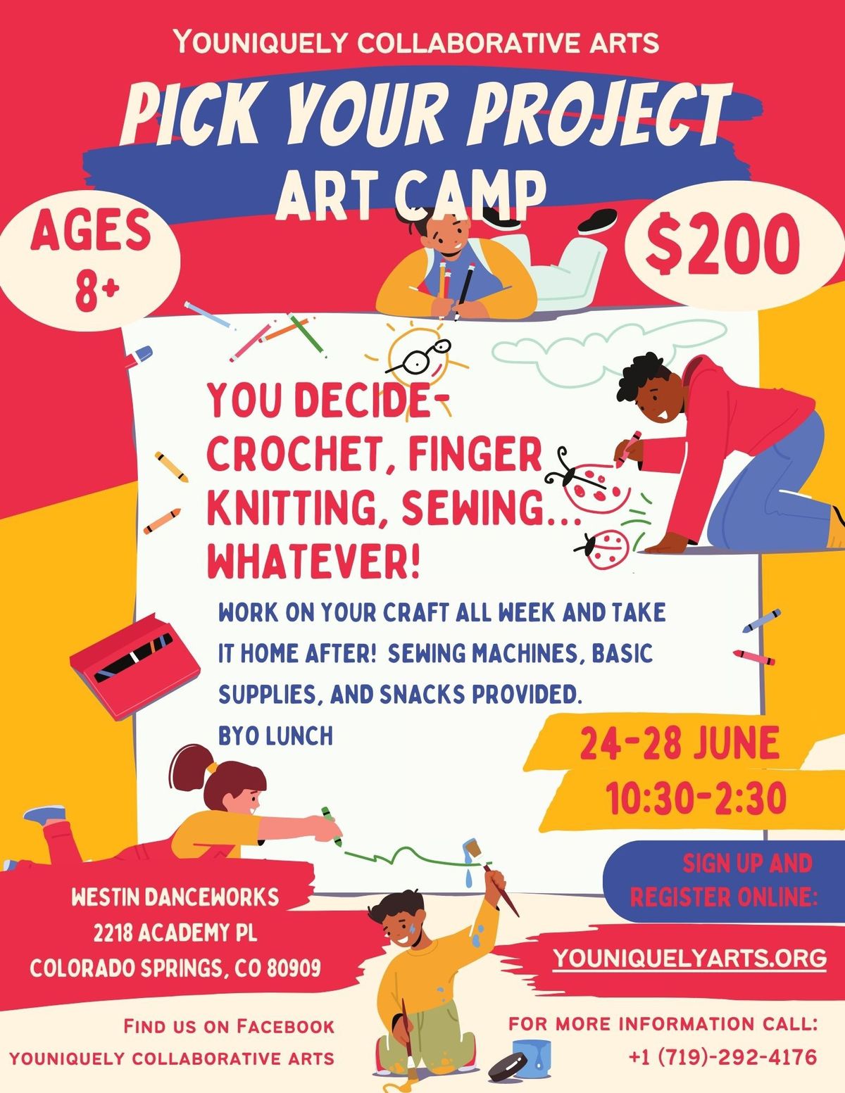 Pick your project craft camp