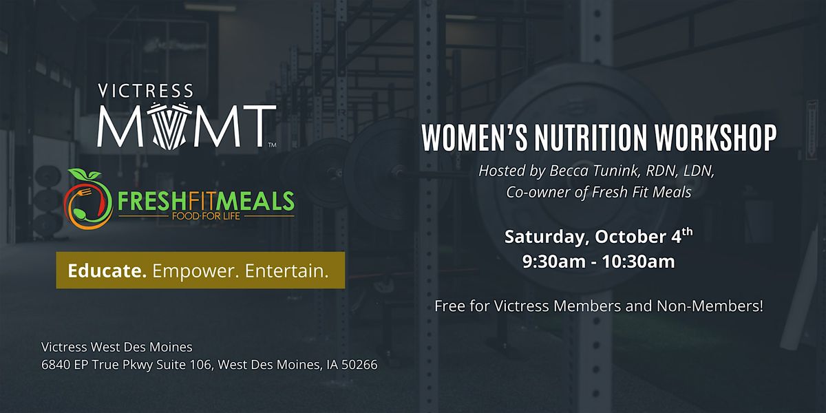 Women's Nutrition Workshop