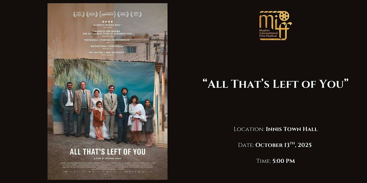 All That's Left of You - Presented by MIFF