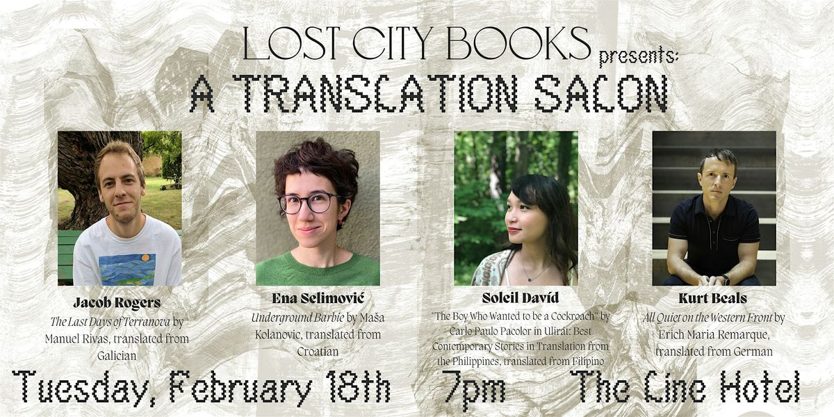 Lost City Books Translation Salon