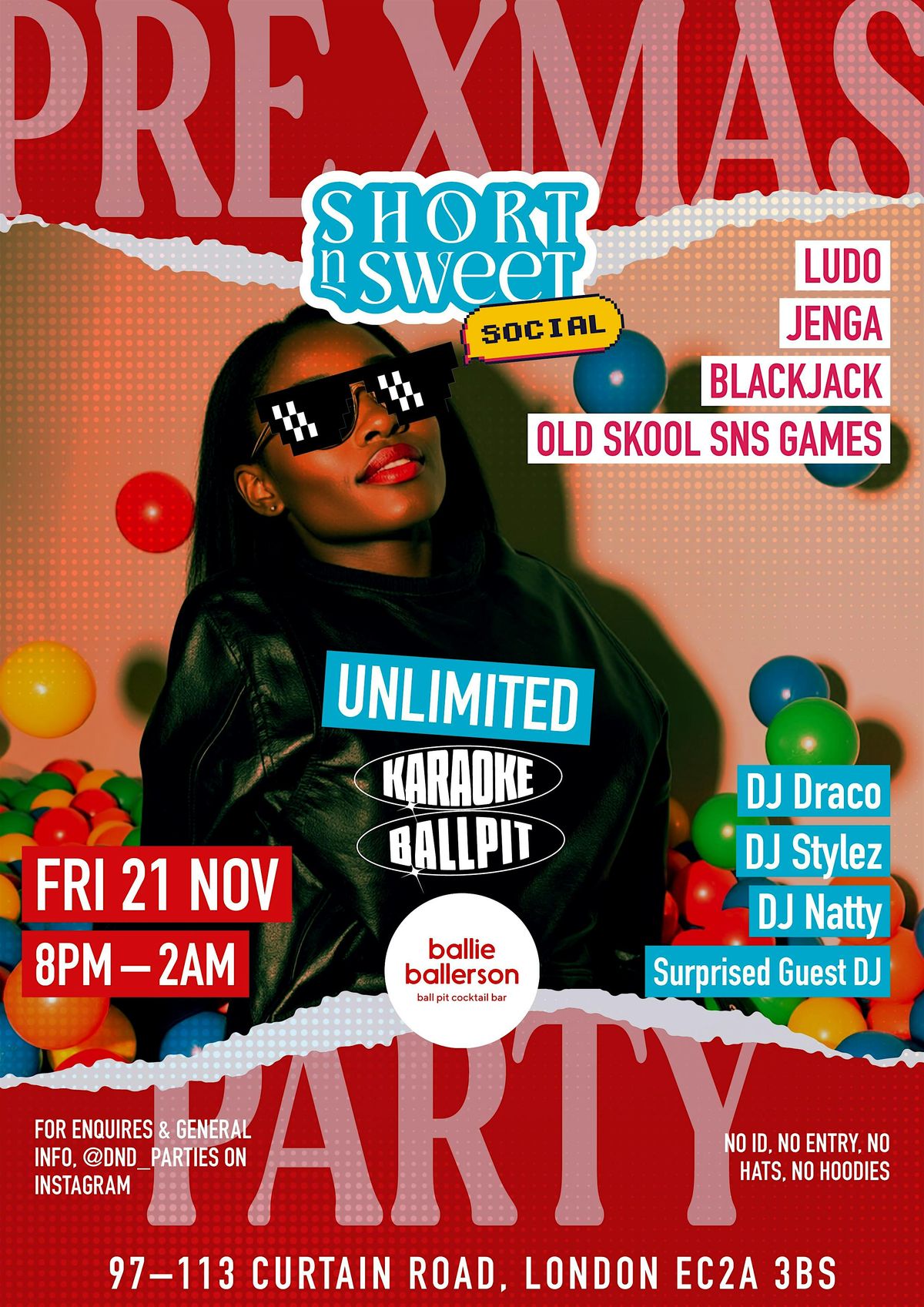 Short N Sweet Social : Pre-Xmas Party