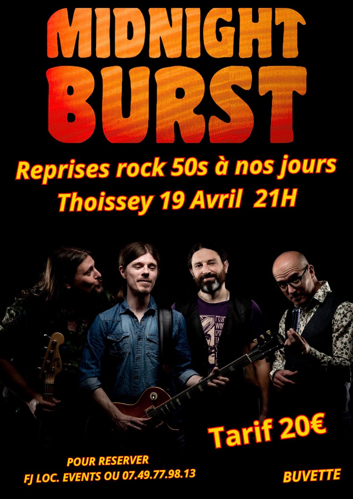 Concert ROCK - Midnight Burst