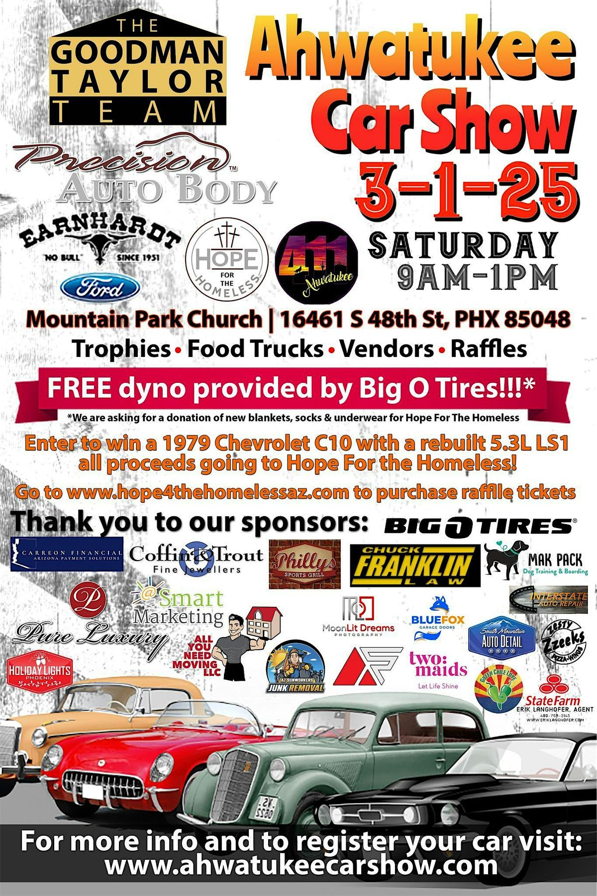 March 2025 Ahwatukee Car Show