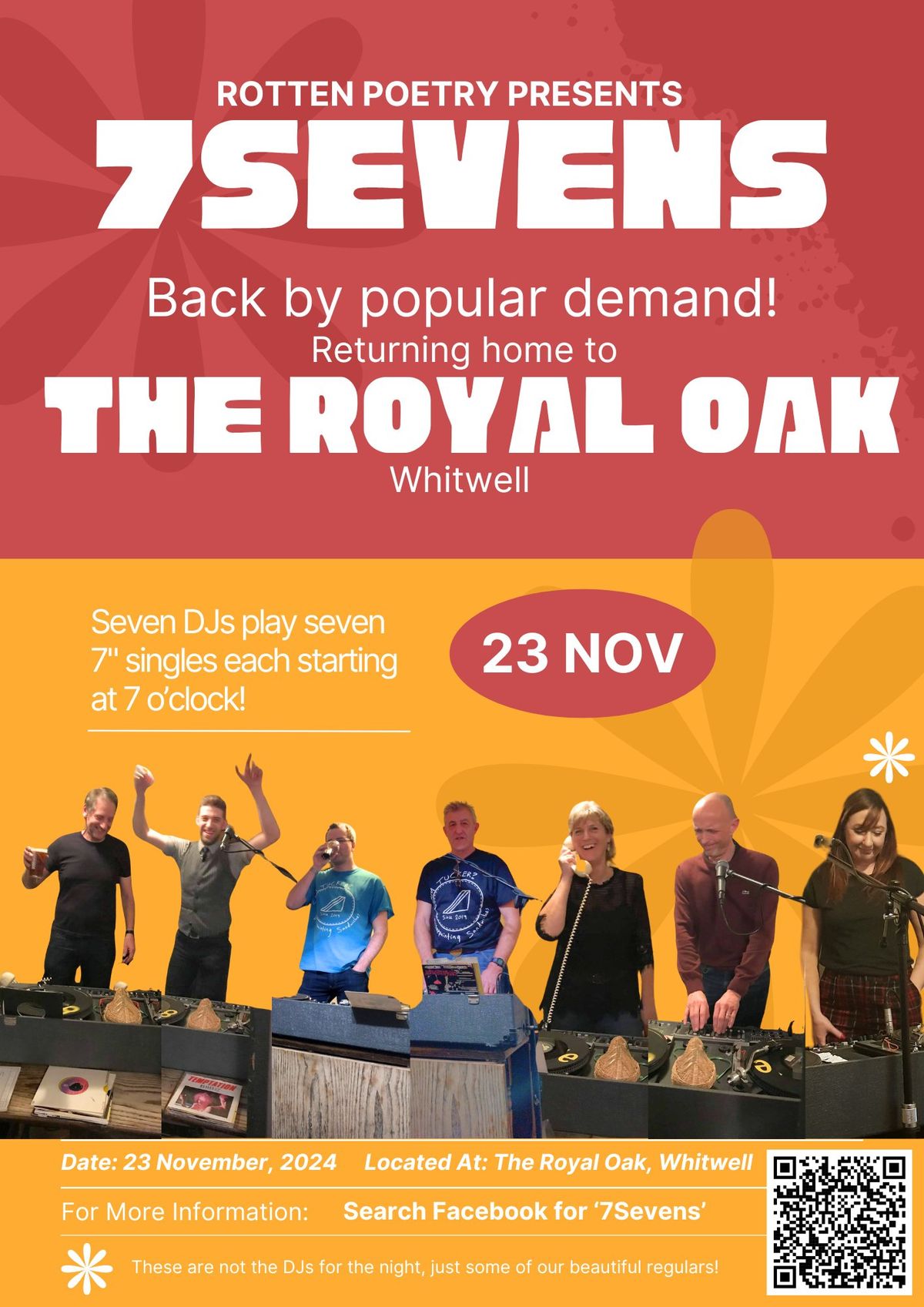 7Sevens return to The Royal Oak!