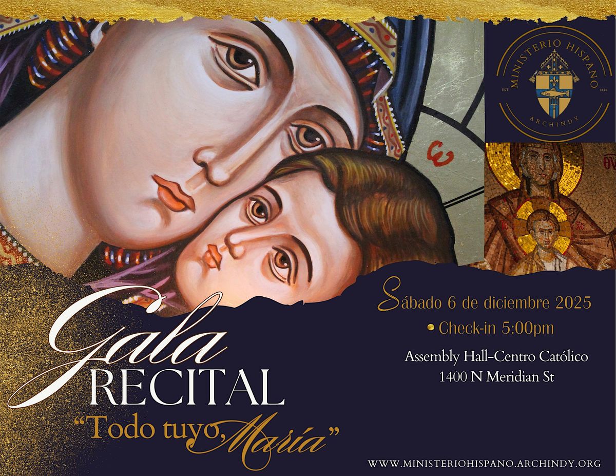 Gala & Recital Mariano "Todo tuyo, Mar\u00eda"