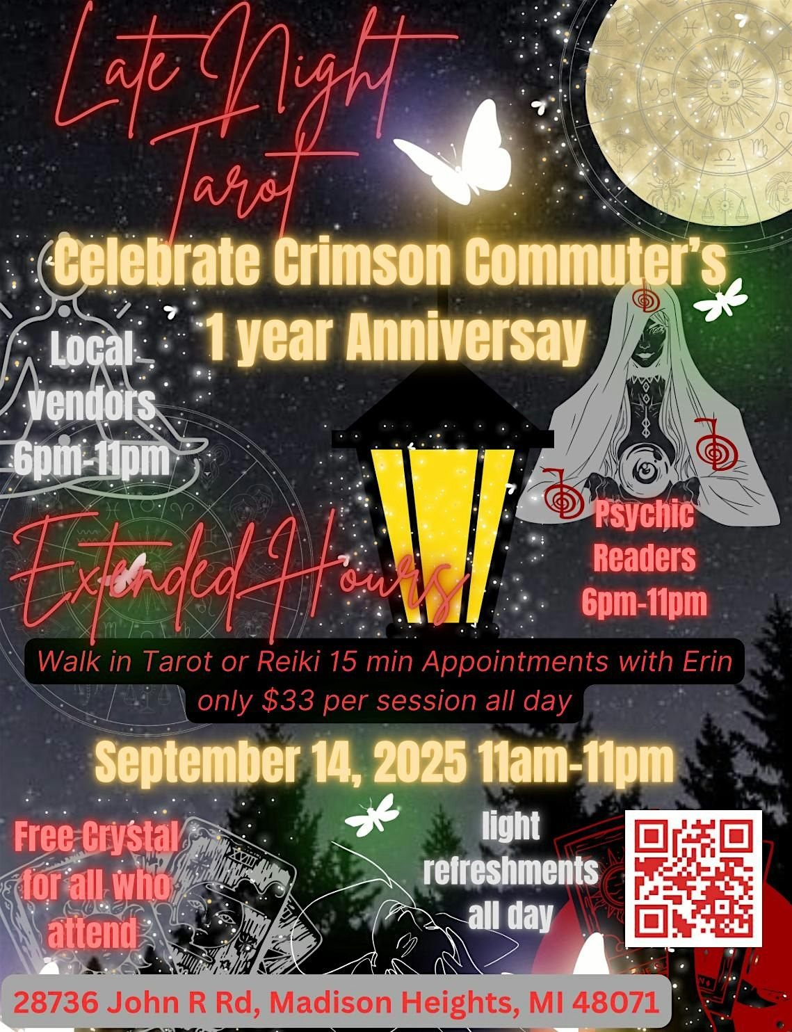 Celebrate 1 full year of Success with Crimson Commuter!