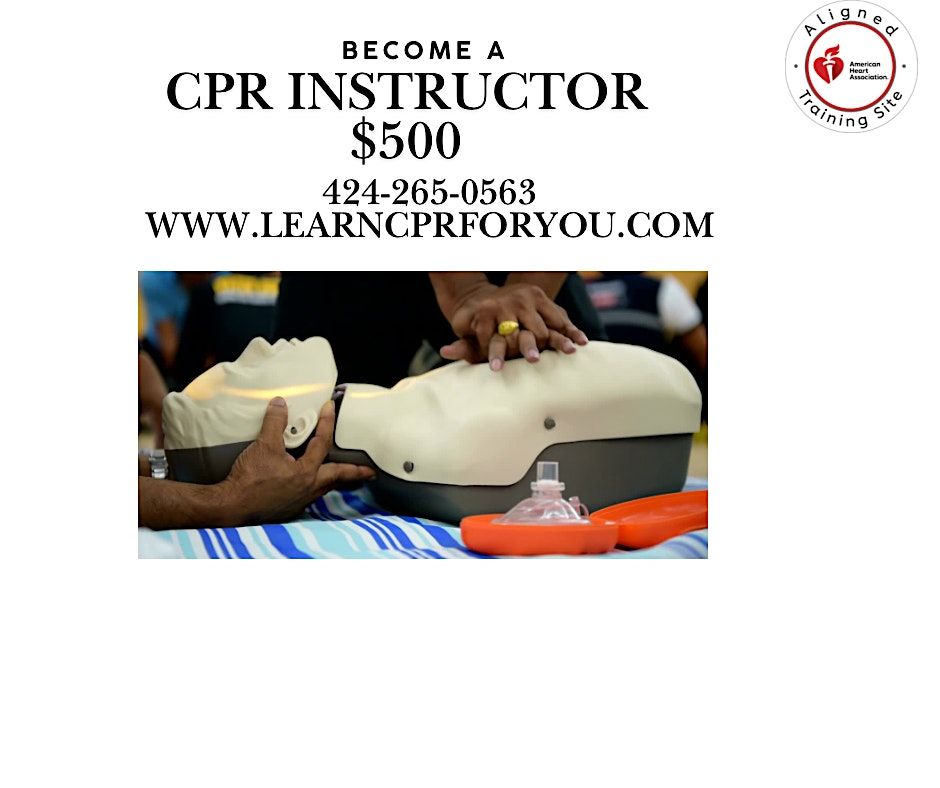 Become a BLS & CPR Instructor .