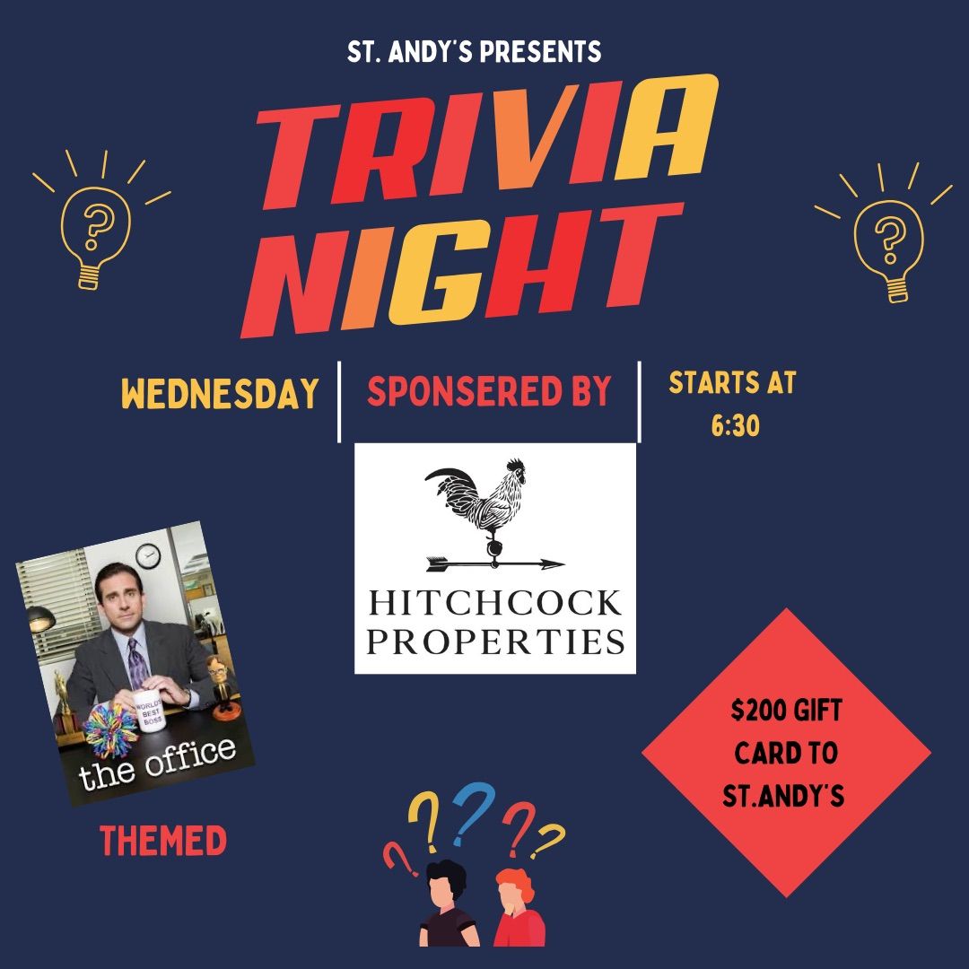 **The Office** Themed Trivia Night!