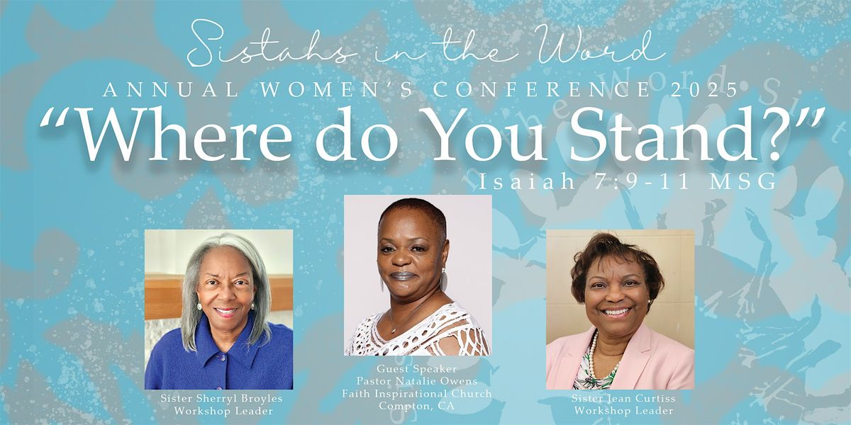 Sistahs in the Word 2025 Conference