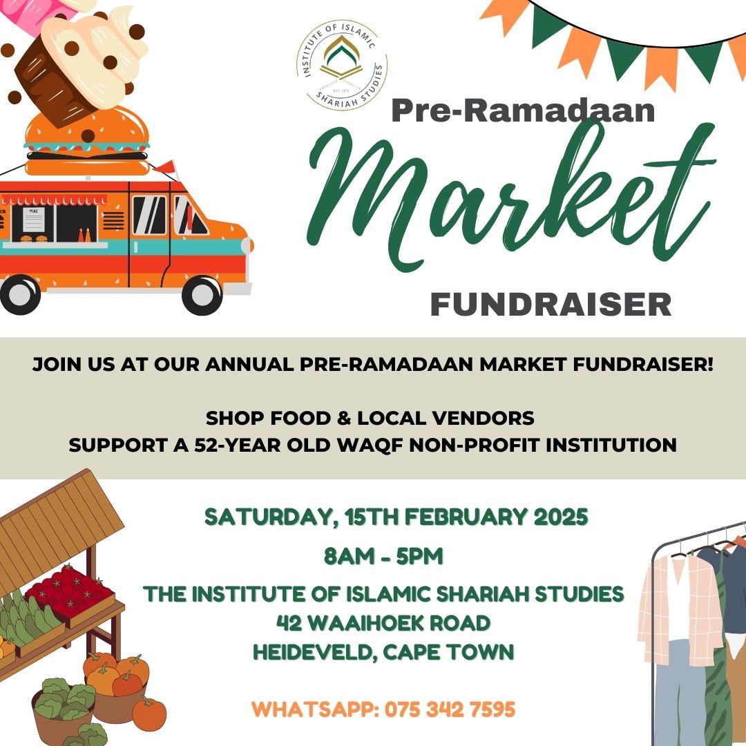 Pre-Ramadaan Market Fundraiser