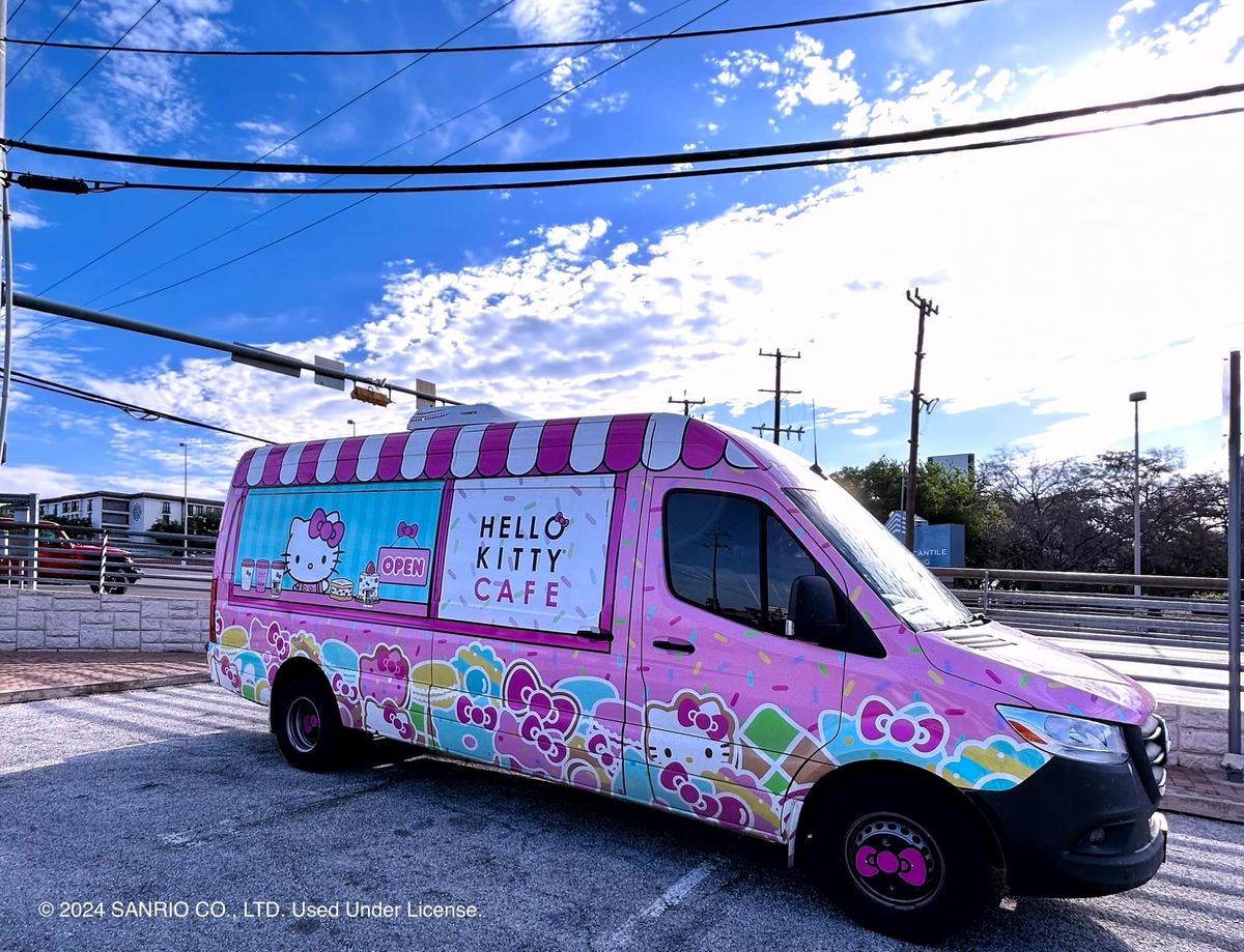 Hello Kitty Cafe Truck West - San Antonio Appearancec