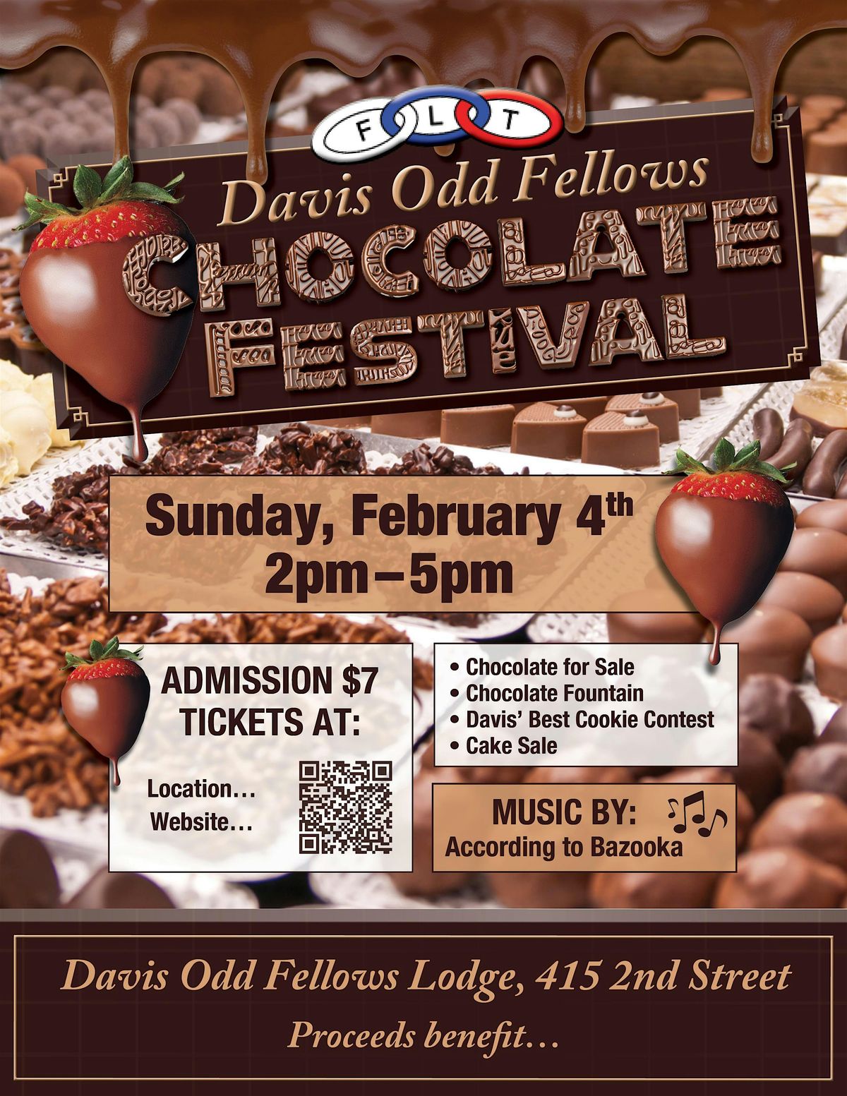 Davis Odd Fellows Chocolate Festival February 2, 2025