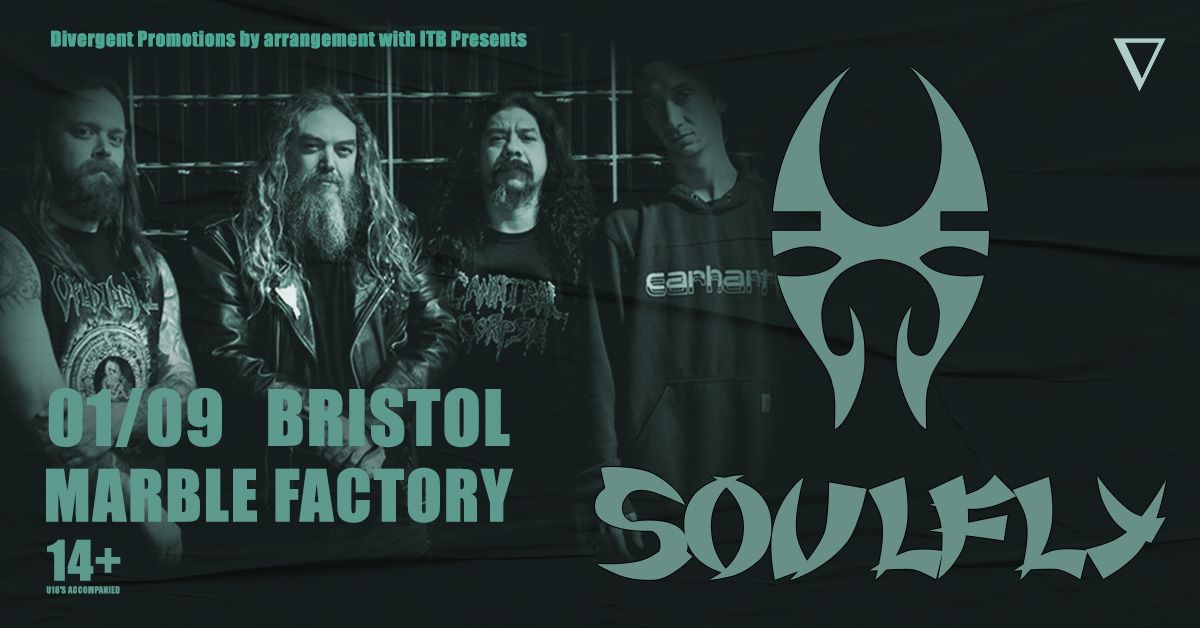 Soulfly live at Marble Factory, Bristol | 01.09.24