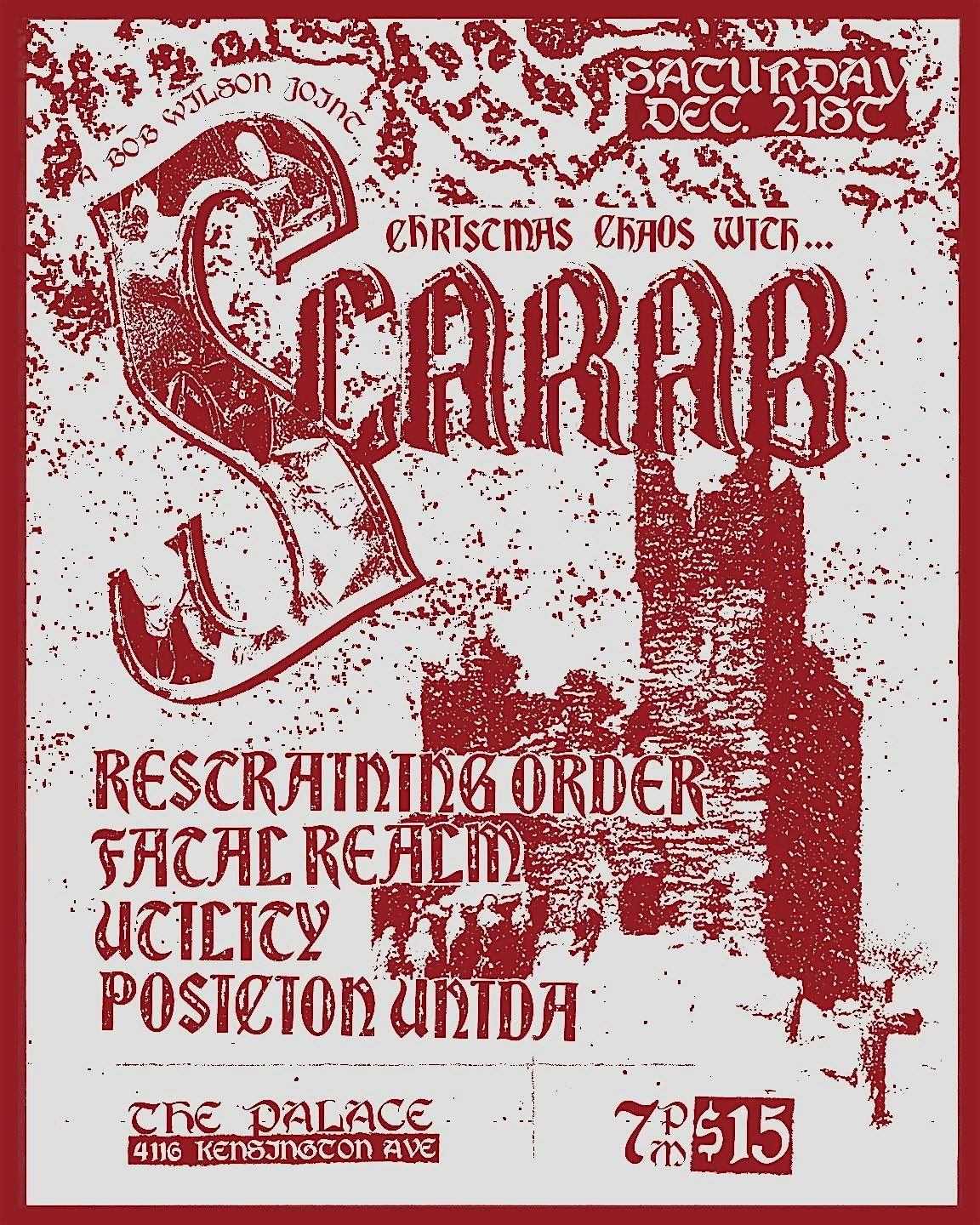 SCARAB @ the palace