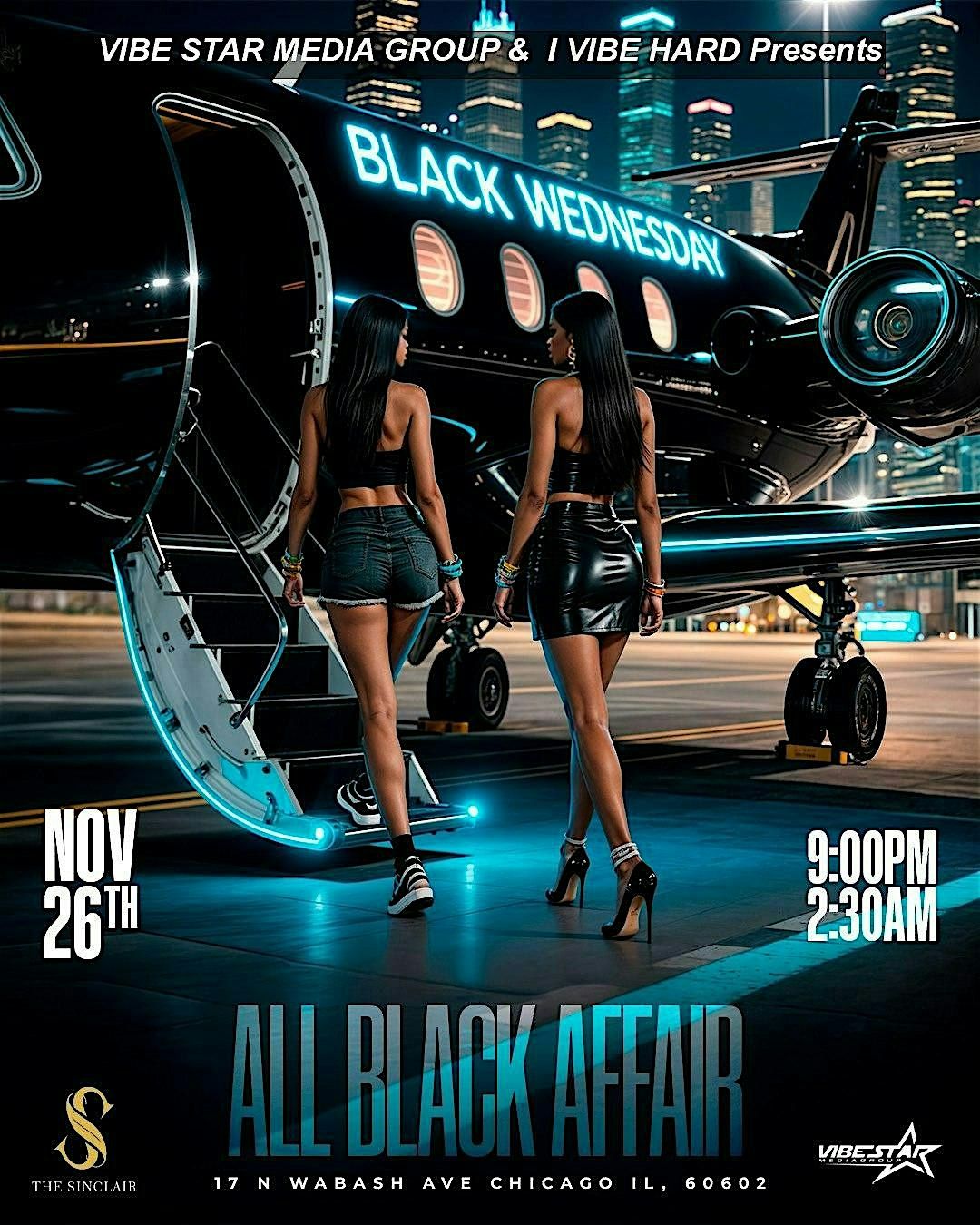 Black Wednesday: The All Black Affair at The Sinclair