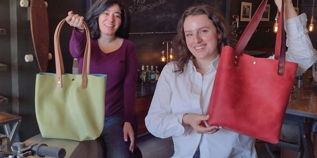 Intro to Leatherwork: Make a Leather Tote Bag - Art Class by Classpop!\u2122