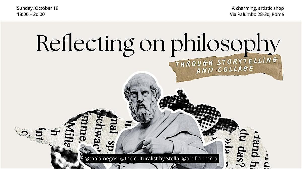 Reflecting on philosophy through storytelling and collage