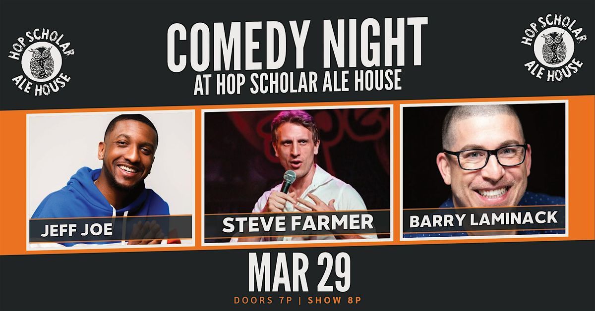 Comedy Night at Hop Scholar - March 2025 8PM