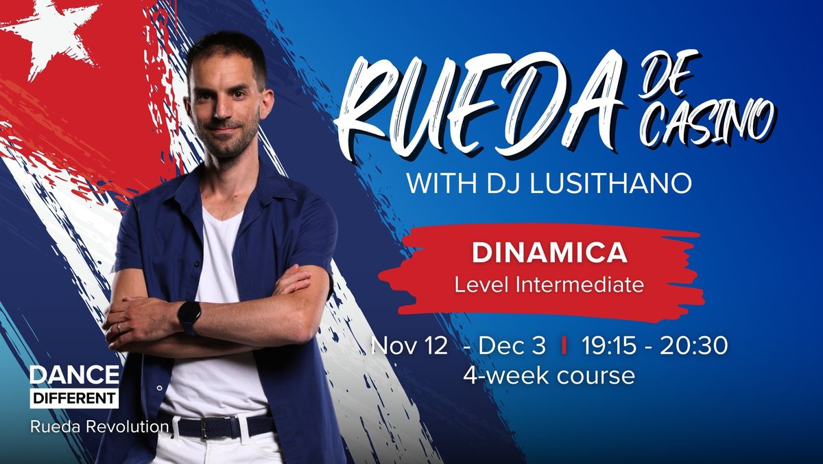 Rueda De Casino: 4-week DINAMICA Course with DJ Lusithano