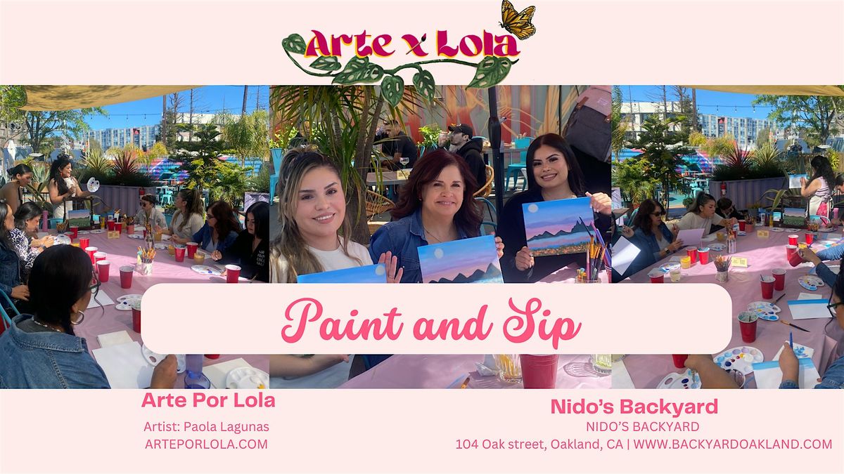 Paint And Sip @ Nidos December