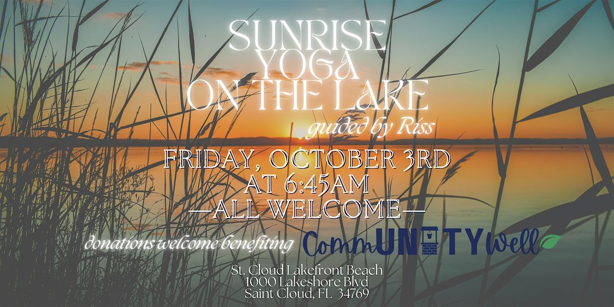 Sunrise Yoga on the Lake