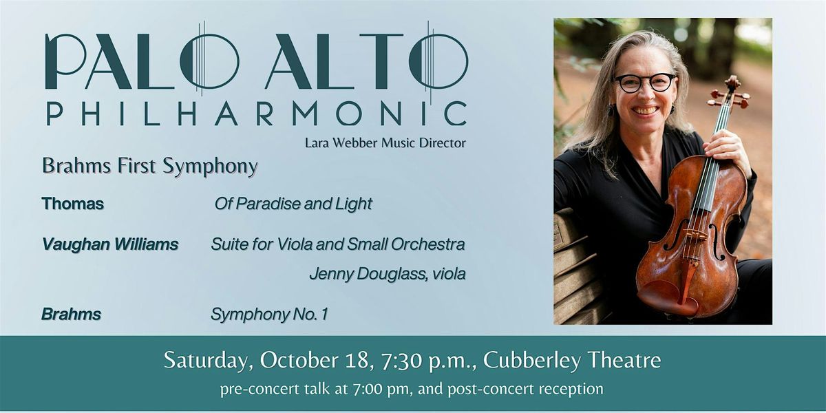 Classical Music - Palo Alto Philharmonic - Brahms First Symphony
