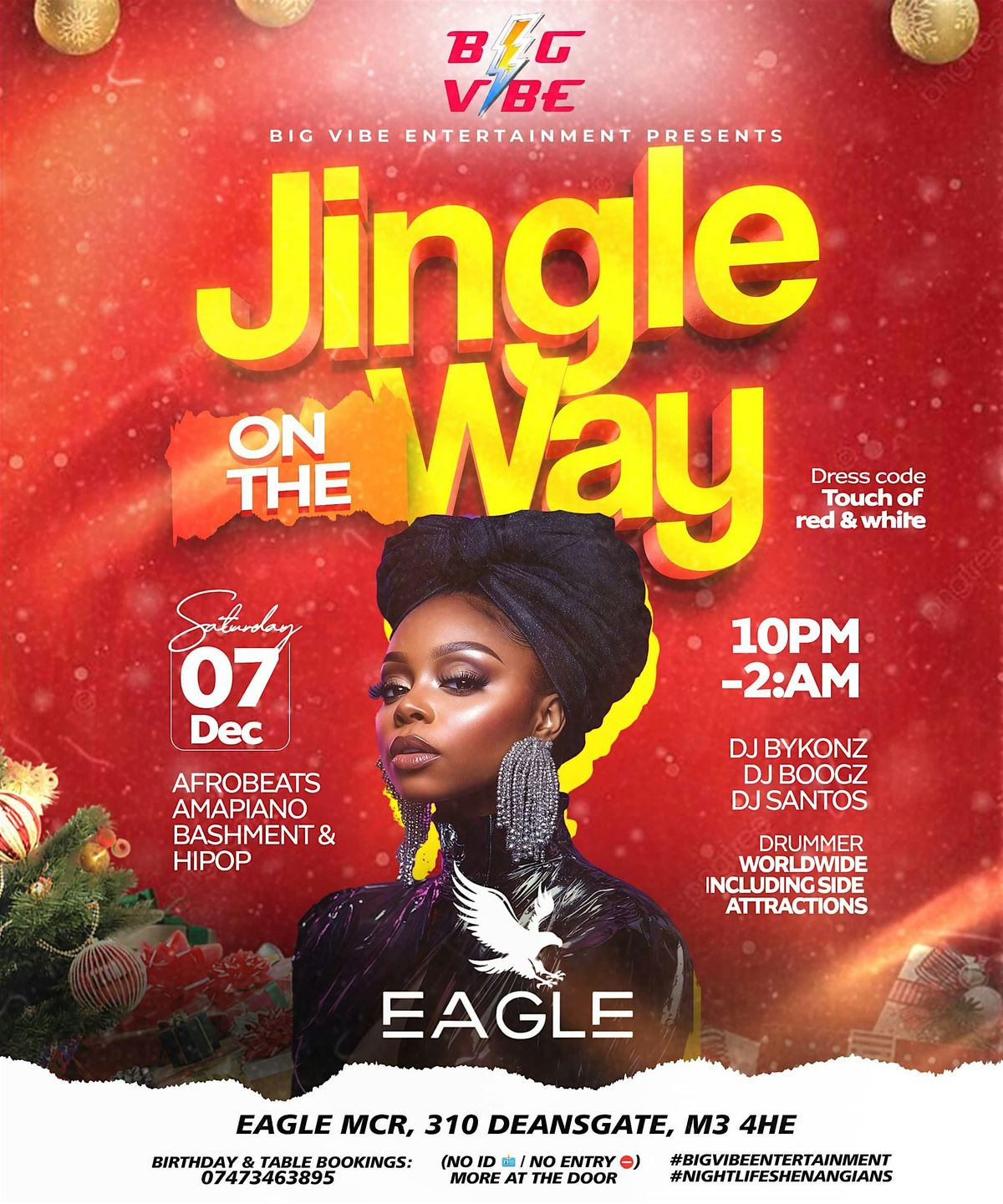 JINGLE ON THE WAY PARTY - Afrobeats\/HipHop\/Amapiano\/RnB