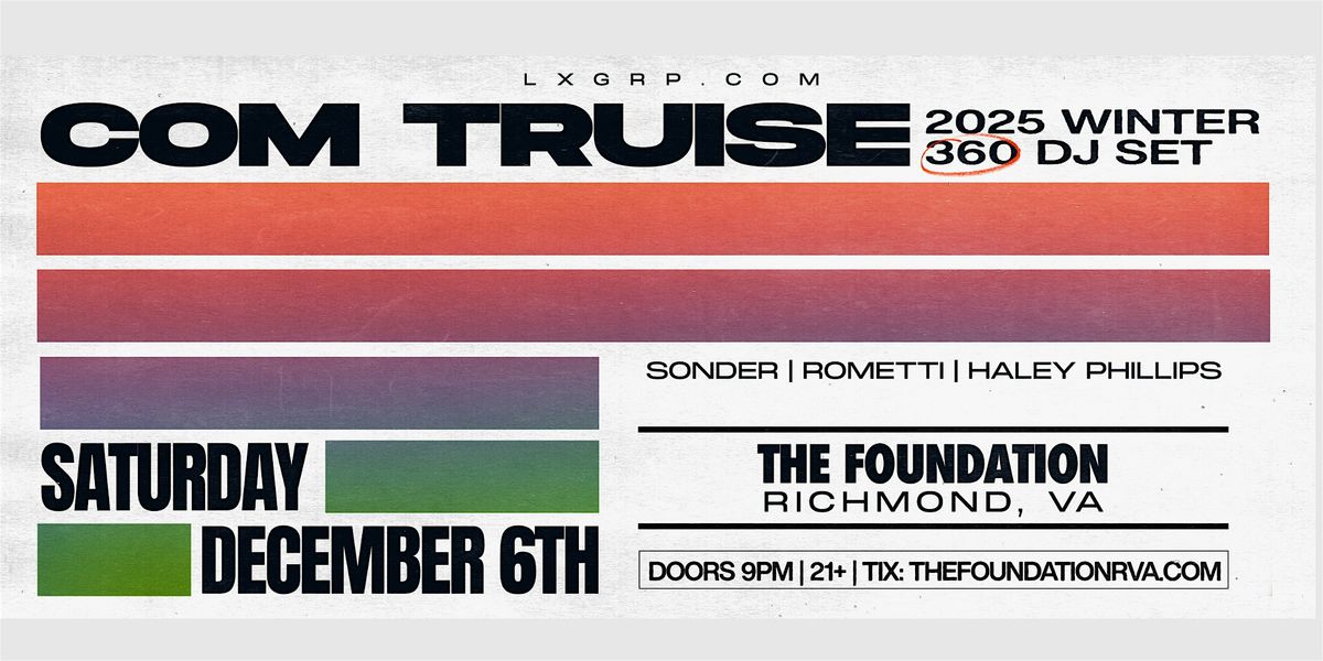 COM TRUISE 360\u00b0 WINTER DJ SET