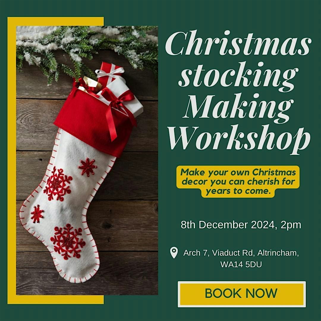 Christmas stocking making workshop