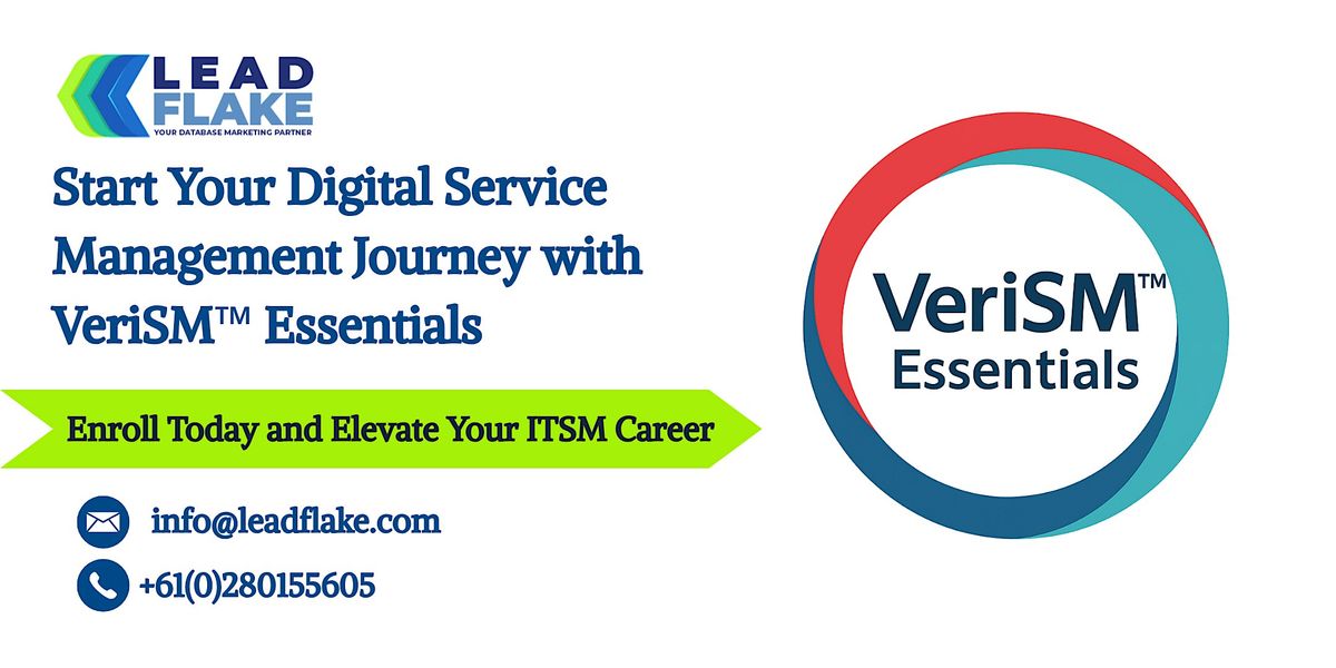 VeriSM\u2122 Essentials Training in Dunedin