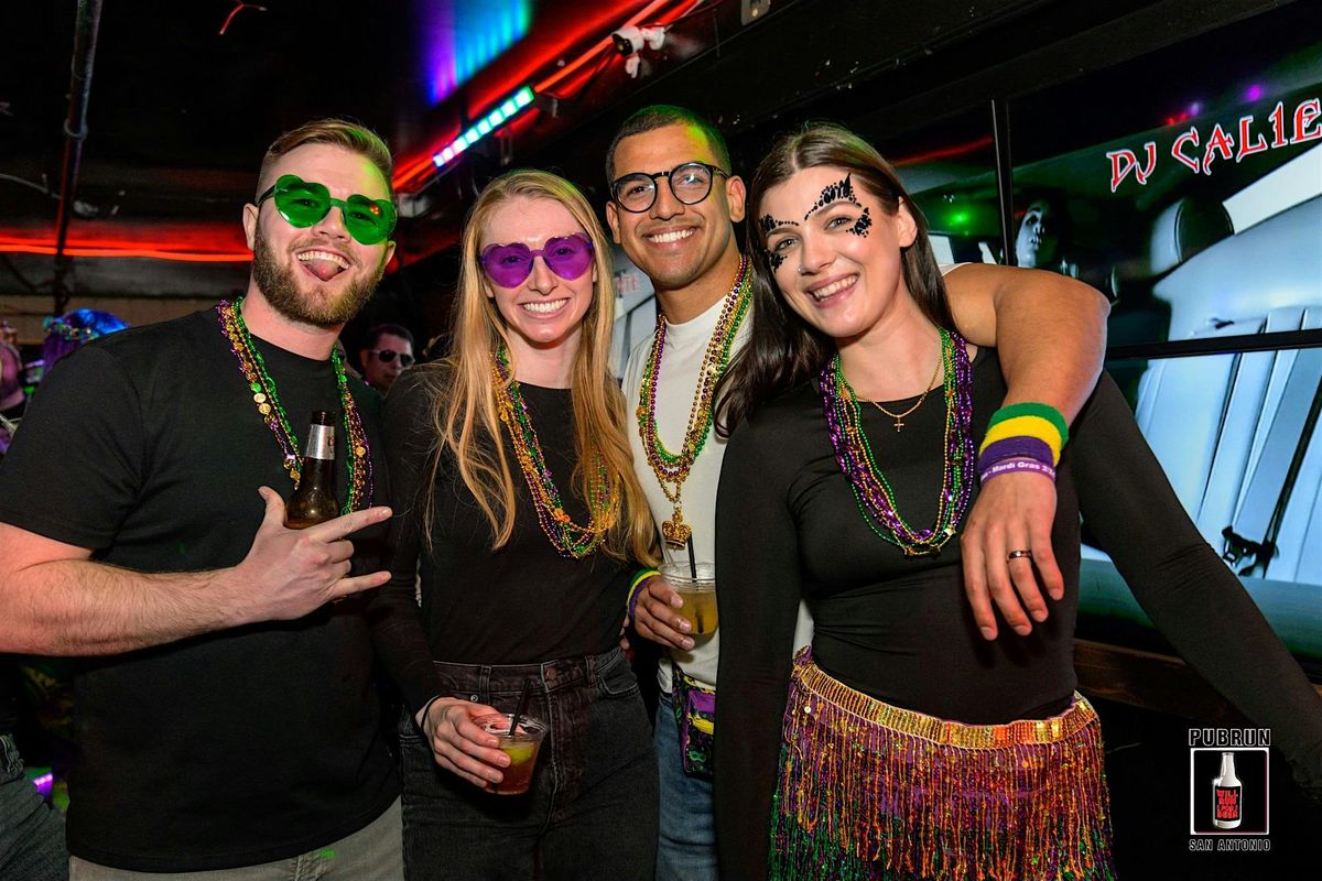 First Friday Pub Run - Mardi Gras