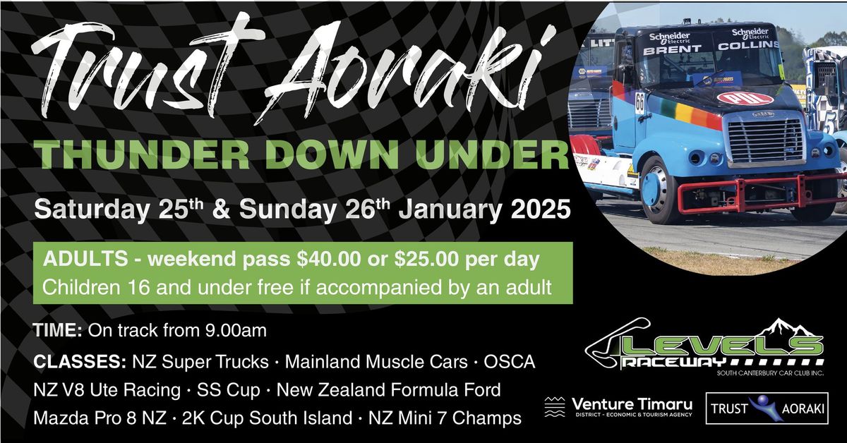 Trust Aoraki Thunder Down Under Event