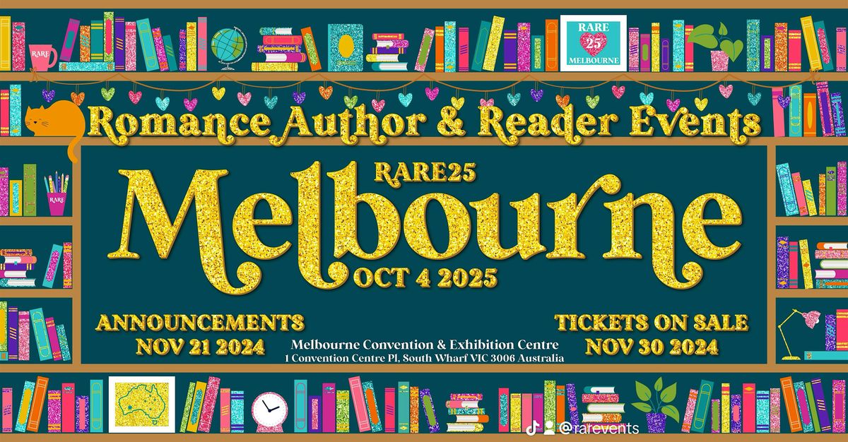 Romance Author & Reader Events presents RARE25Melbourne