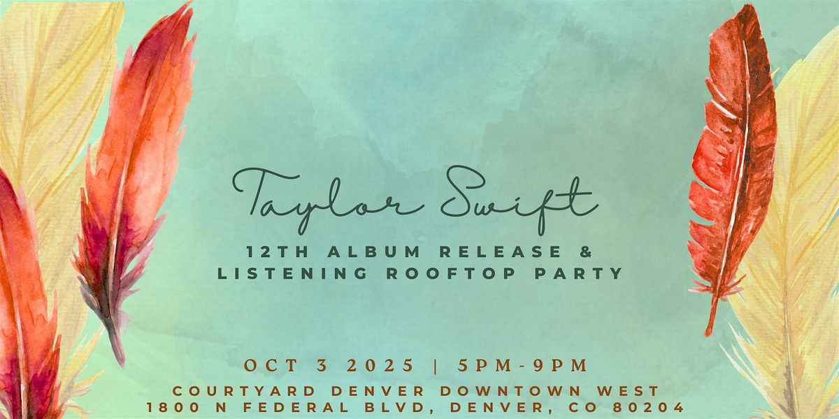 The Life of a Showgirl | Album Release Listening Rooftop Party