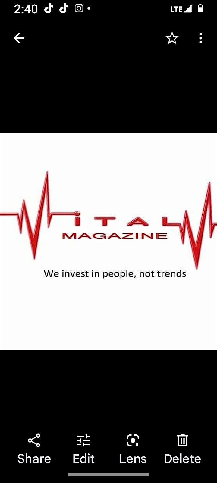 Vital Magazine Networking and Honoring event December 28th, 2024