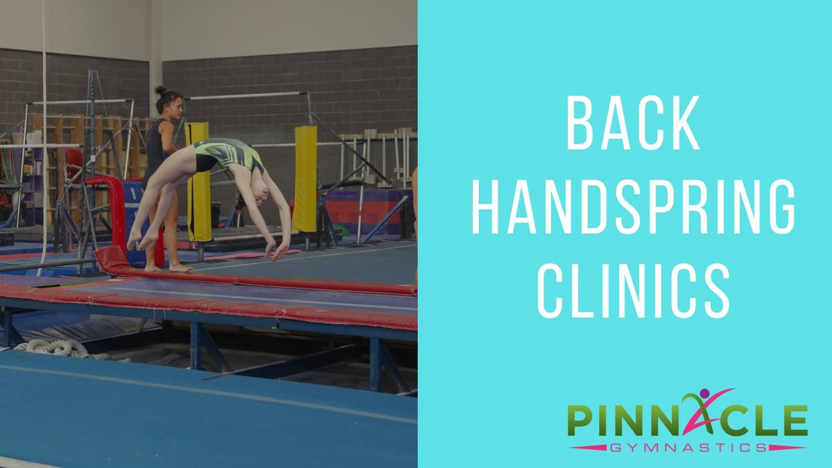 Back Handspring Clinic